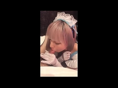 ❤️ Japanisches Idol [mayuka], französisches Dienstmädchenkostüm, Teil 1, Blowjob und Wichsen mit Lotion ❌ Hard porn bei uns ﹏